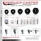 Service Caster 3 Inch Phenolic Swivel 58 Inch Threaded Stem Caster Set 2 Total Lock Brakes SCC-TSTTL20S314-PHR-58212-2-S-2 - alternate 3